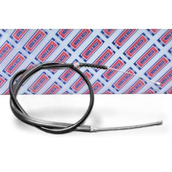 Tirette à câble, frein de stationnement BORG & BECK OEM 7700732031