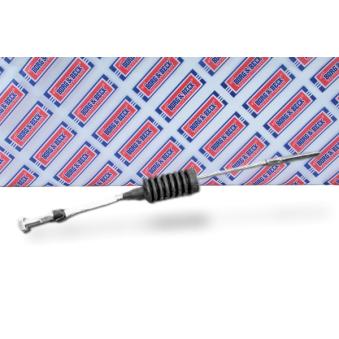 Tirette à câble, frein de stationnement BORG & BECK BKB1661