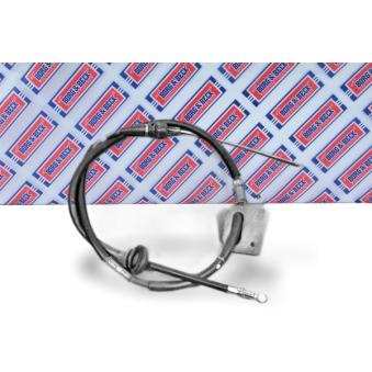 Tirette à câble, frein de stationnement BORG & BECK OEM 5442065D10