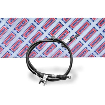 Tirette à câble, frein de stationnement BORG & BECK OEM B45544420E
