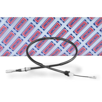 Tirette à câble, frein de stationnement BORG & BECK OEM 8200021935