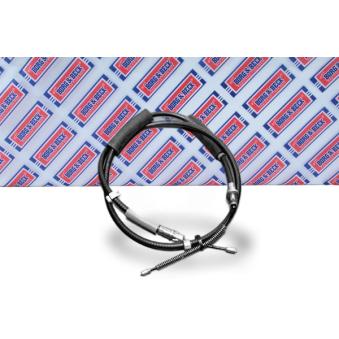 Tirette à câble, frein de stationnement BORG & BECK OEM 6854702