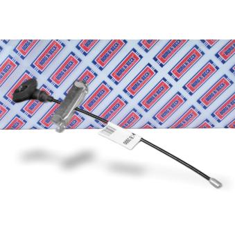 Tirette à câble, frein de stationnement BORG & BECK BKB2500