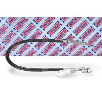 Tirette à câble, frein de stationnement BORG & BECK BKB2552