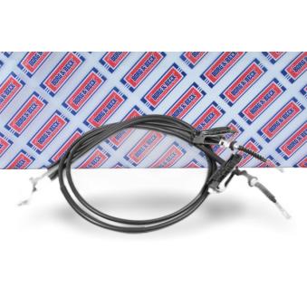 Tirette à câble, frein de stationnement BORG & BECK OEM 1253159