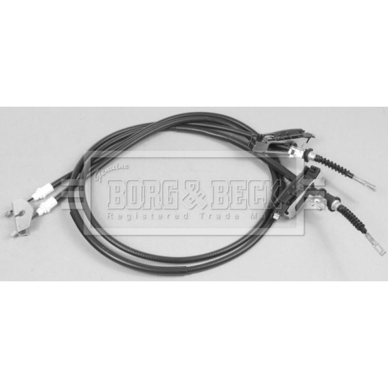 Tirette à câble, frein de stationnement BORG & BECK BKB2596 - Visuel 1