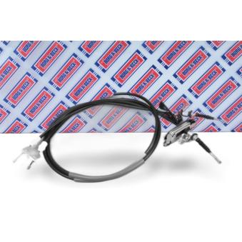 Tirette à câble, frein de stationnement BORG & BECK OEM 1148768