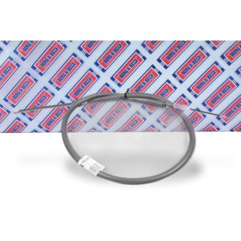 Tirette à câble, frein de stationnement BORG & BECK BKB2615