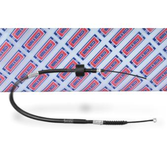 Tirette à câble, frein de stationnement BORG & BECK [BKB2646]