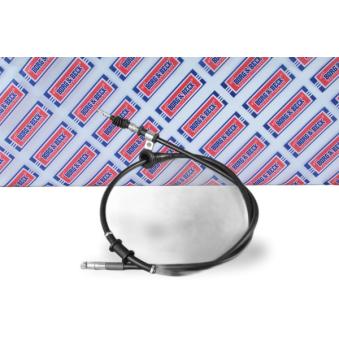 Tirette à câble, frein de stationnement BORG & BECK OEM M884535