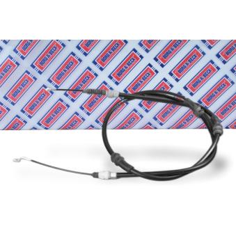 Tirette à câble, frein de stationnement BORG & BECK OEM 7E0609701C