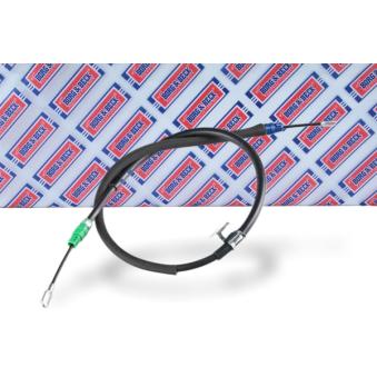 Tirette à câble, frein de stationnement BORG & BECK [BKB3873]