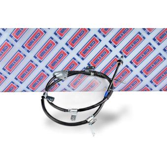 Tirette à câble, frein de stationnement BORG & BECK [BKB3880]