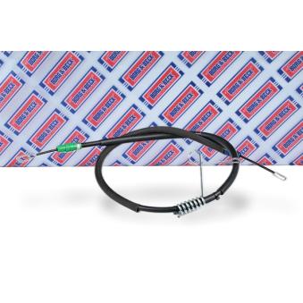 Tirette à câble, frein de stationnement BORG & BECK OEM 2067515