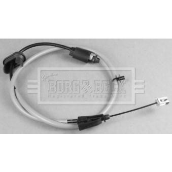 Tirette à câble, frein de stationnement BORG & BECK OEM 474669