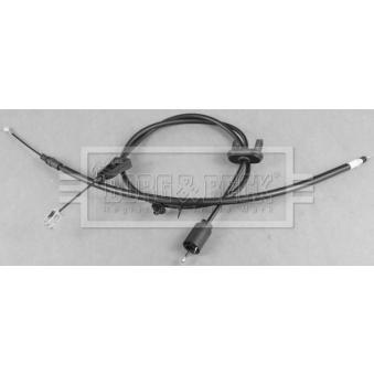 Tirette à câble, frein de stationnement BORG & BECK OEM 474680