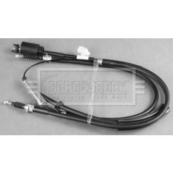 Tirette à câble, frein de stationnement BORG & BECK OEM 522136