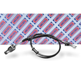 Tirette à câble, commande d'embrayage BORG & BECK BKC1294