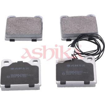 Jeu de 4 plaquettes de frein avant ASHIKA 50-00-0251