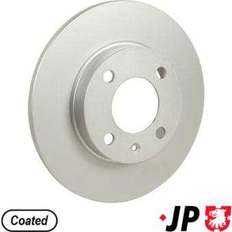 Jeu de 2 disques de frein avant JP GROUP OEM 6N0615301