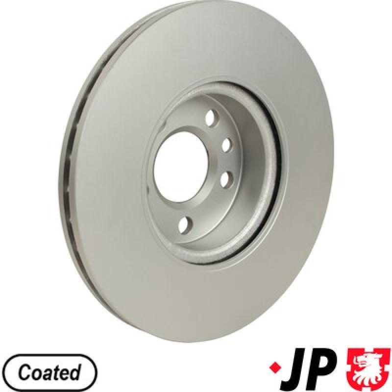 Jeu de 2 disques de frein avant JP GROUP 1163105300 - Visuel 1