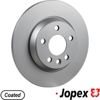 Jeu de 2 disques de frein arrière JP GROUP OEM 7D0615601A