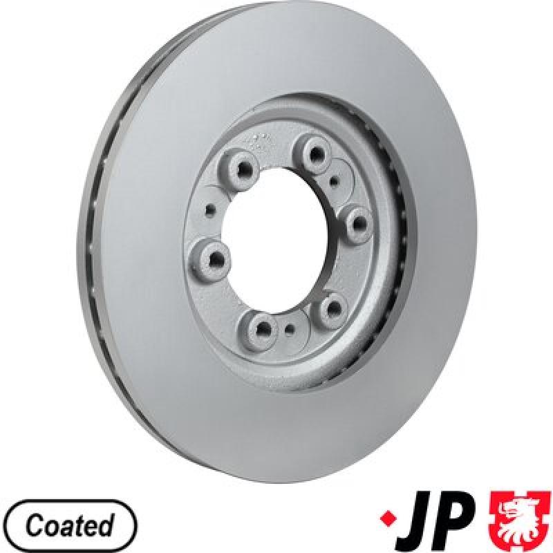 Jeu de 2 disques de frein avant JP GROUP 1263103100 - Visuel 1