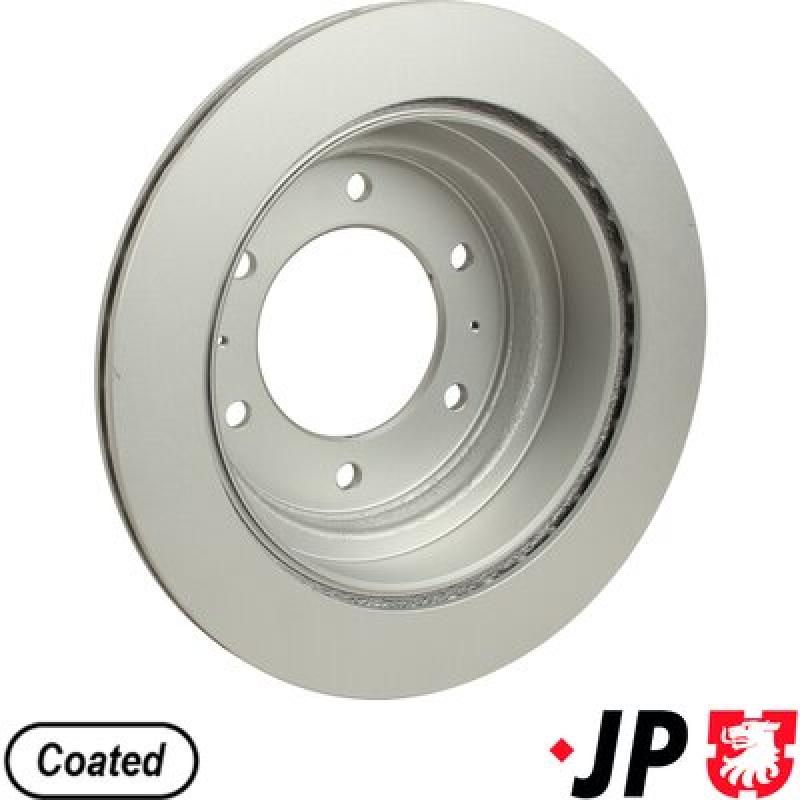 Jeu de 2 disques de frein arrière JP GROUP 1263202200 - Visuel 1