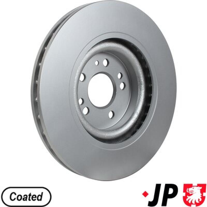 Jeu de 2 disques de frein avant JP GROUP 1363103000 - Visuel 1