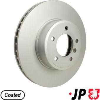 Jeu de 2 disques de frein avant JP GROUP OEM 34116753221