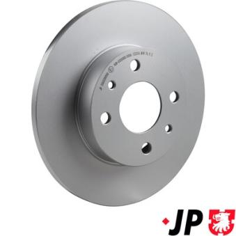 Jeu de 2 disques de frein arrière JP GROUP OEM 7163465
