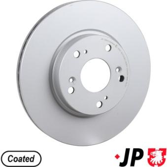 Jeu de 2 disques de frein avant JP GROUP OEM 45251SMGG10