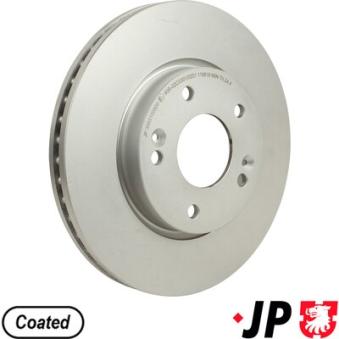 Jeu de 2 disques de frein avant JP GROUP OEM 517121h000 Jeu de 2 disques de frein avant JP GROUP OEM 517121h000