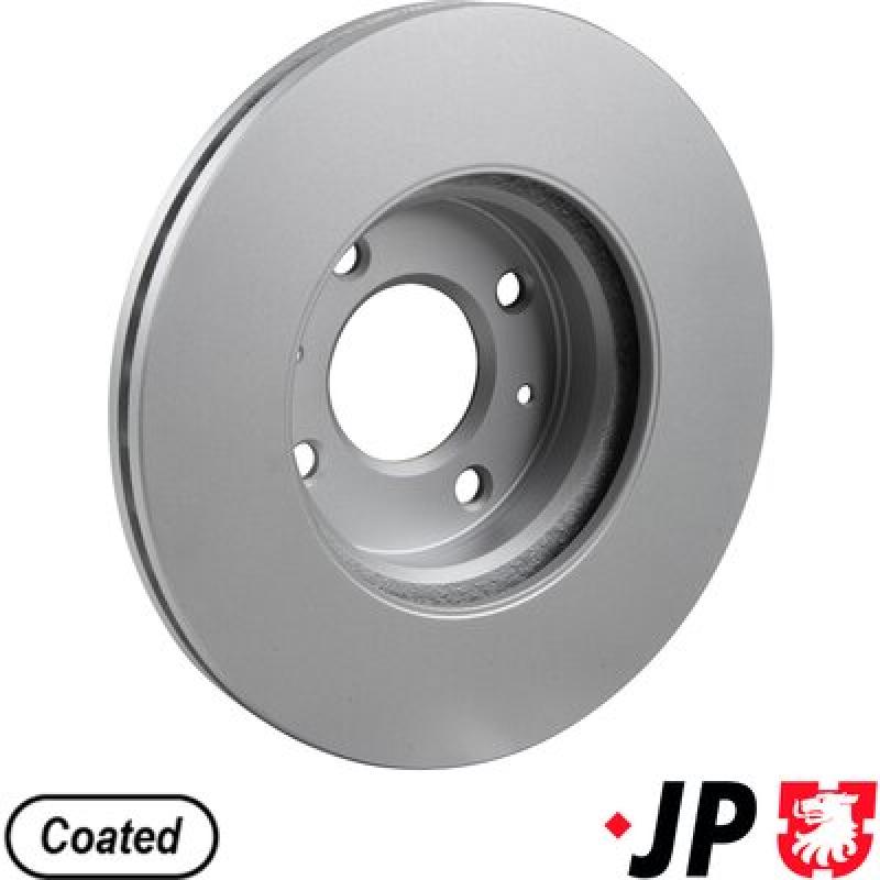 Jeu de 2 disques de frein avant JP GROUP 3563101400 - Visuel 1