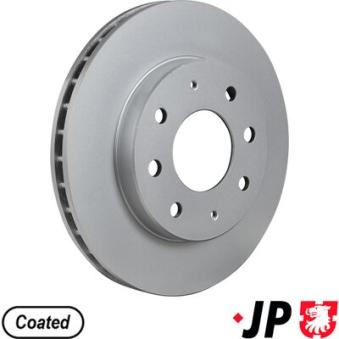 Jeu de 2 disques de frein avant JP GROUP OEM 308729268