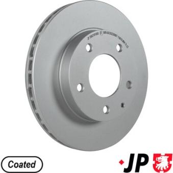 Jeu de 2 disques de frein avant JP GROUP OEM GA2Y3325X