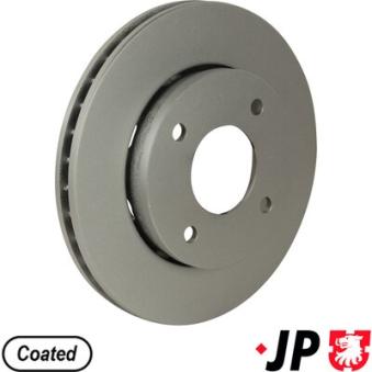 Jeu de 2 disques de frein avant JP GROUP OEM 4544200001