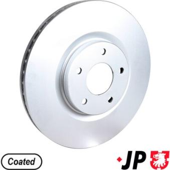 Jeu de 2 disques de frein avant JP GROUP OEM 40206JY01A