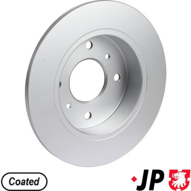 Jeu de 2 disques de frein arrière JP GROUP 4063200500 - Visuel 1