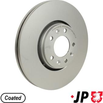 Jeu de 2 disques de frein avant JP GROUP OEM 9467548588 Jeu de 2 disques de frein avant JP GROUP OEM 9467548588