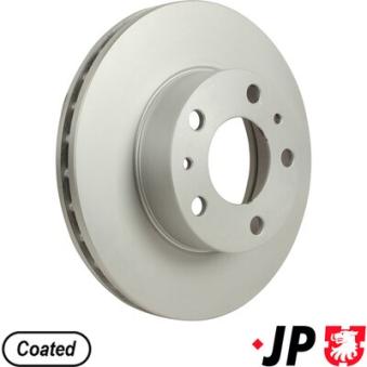 Jeu de 2 disques de frein avant JP GROUP OEM 51740246