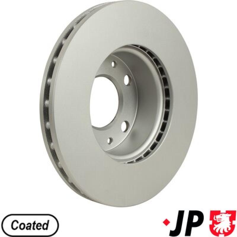 Jeu de 2 disques de frein avant JP GROUP 4163101900 - Visuel 1