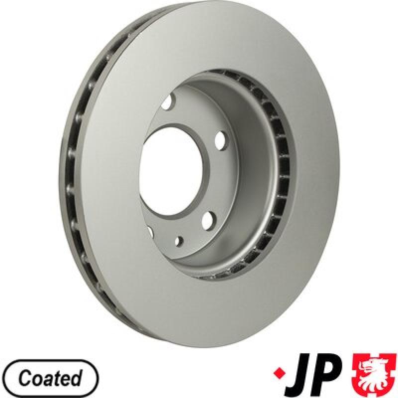 Jeu de 2 disques de frein avant JP GROUP 4163102000 - Visuel 1