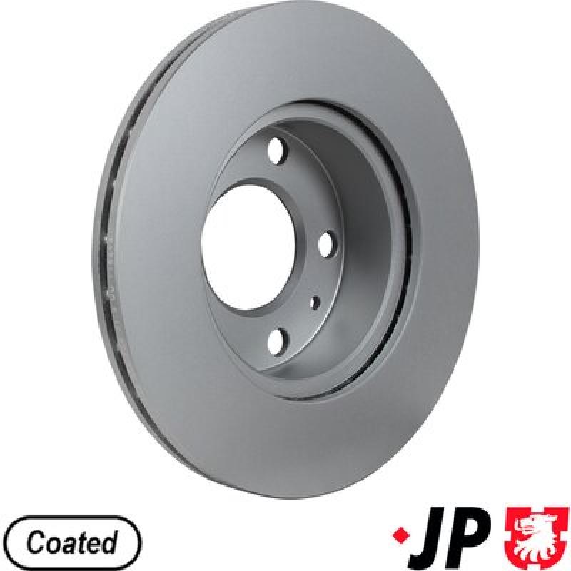 Jeu de 2 disques de frein avant JP GROUP 4163102500 - Visuel 1