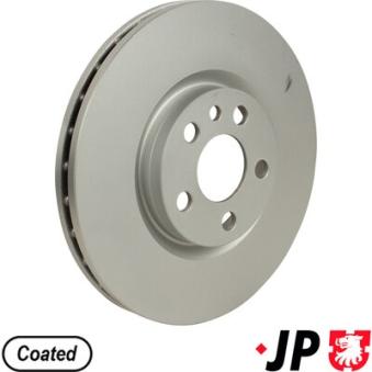Jeu de 2 disques de frein avant JP GROUP OEM 4249H7 Jeu de 2 disques de frein avant JP GROUP OEM 4249H7