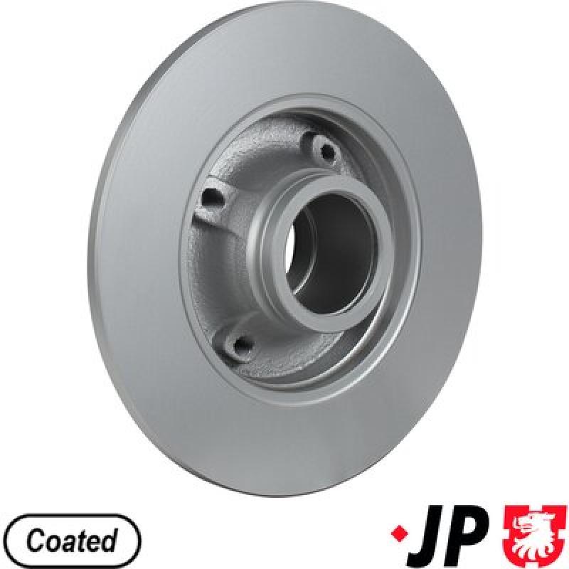 Jeu de 2 disques de frein arrière JP GROUP 4163200600 - Visuel 1