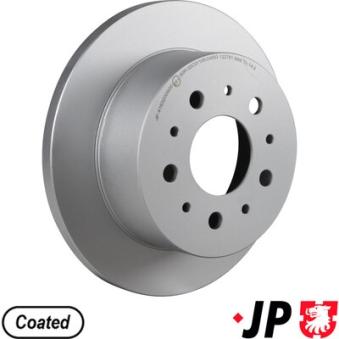 Jeu de 2 disques de frein arrière JP GROUP OEM 51749274