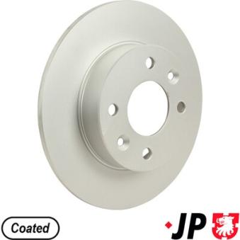 Jeu de 2 disques de frein avant JP GROUP OEM 7700716947