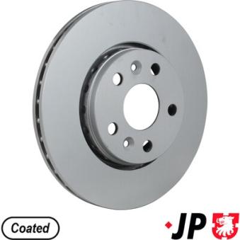 Jeu de 2 disques de frein avant JP GROUP OEM 7701209839