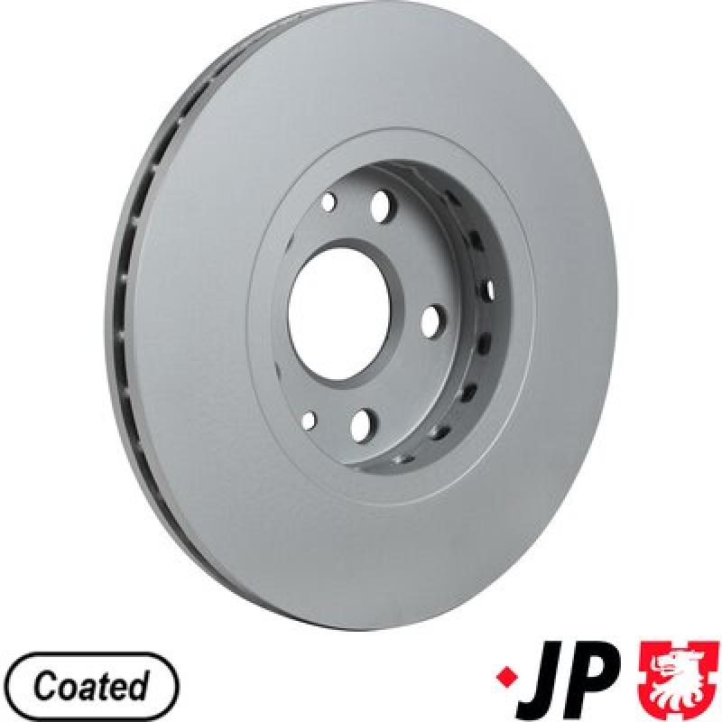 Jeu de 2 disques de frein avant JP GROUP 4363101600 - Visuel 1